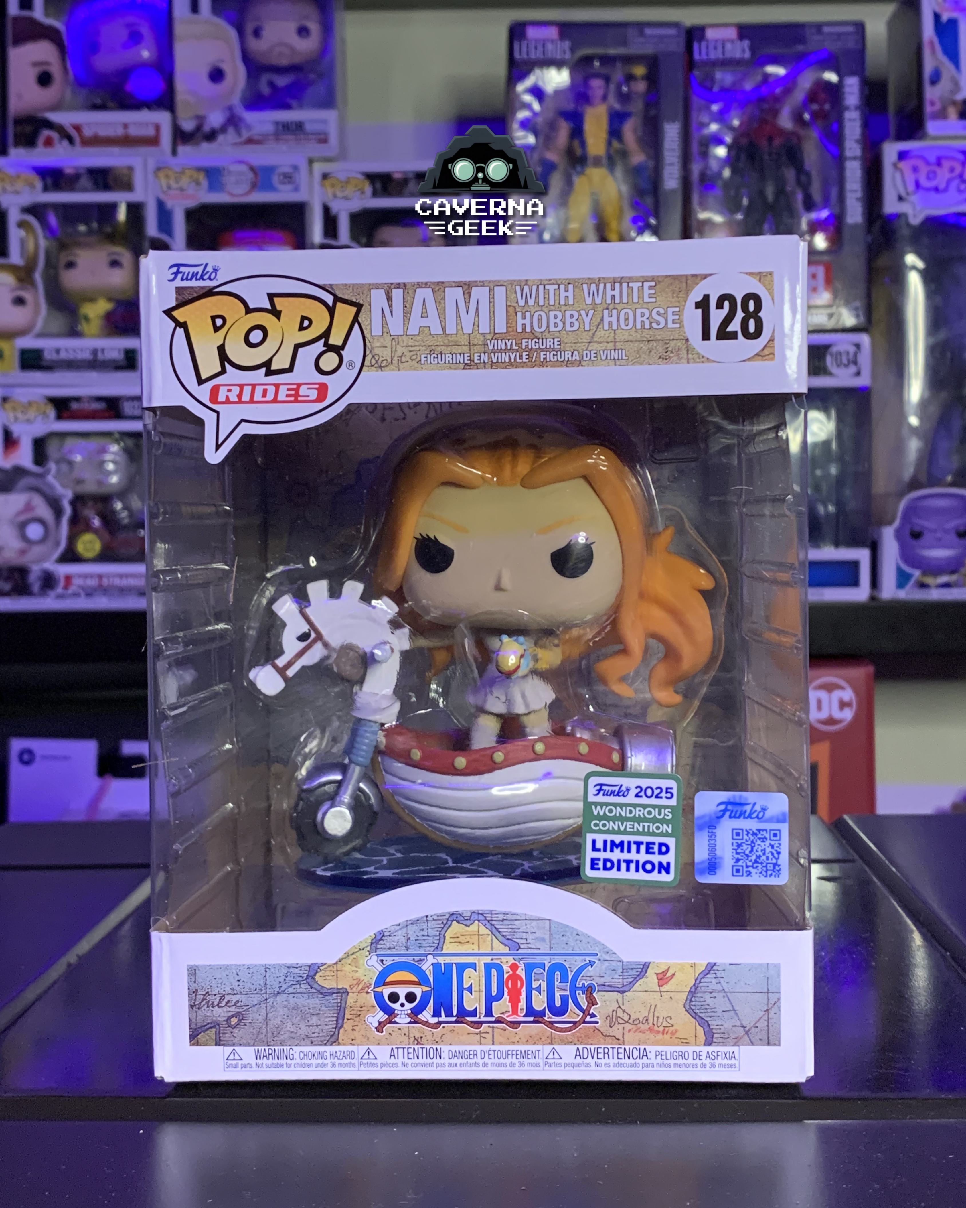 Nami with white hobbie horse Funko POP! #128 (One Piece)