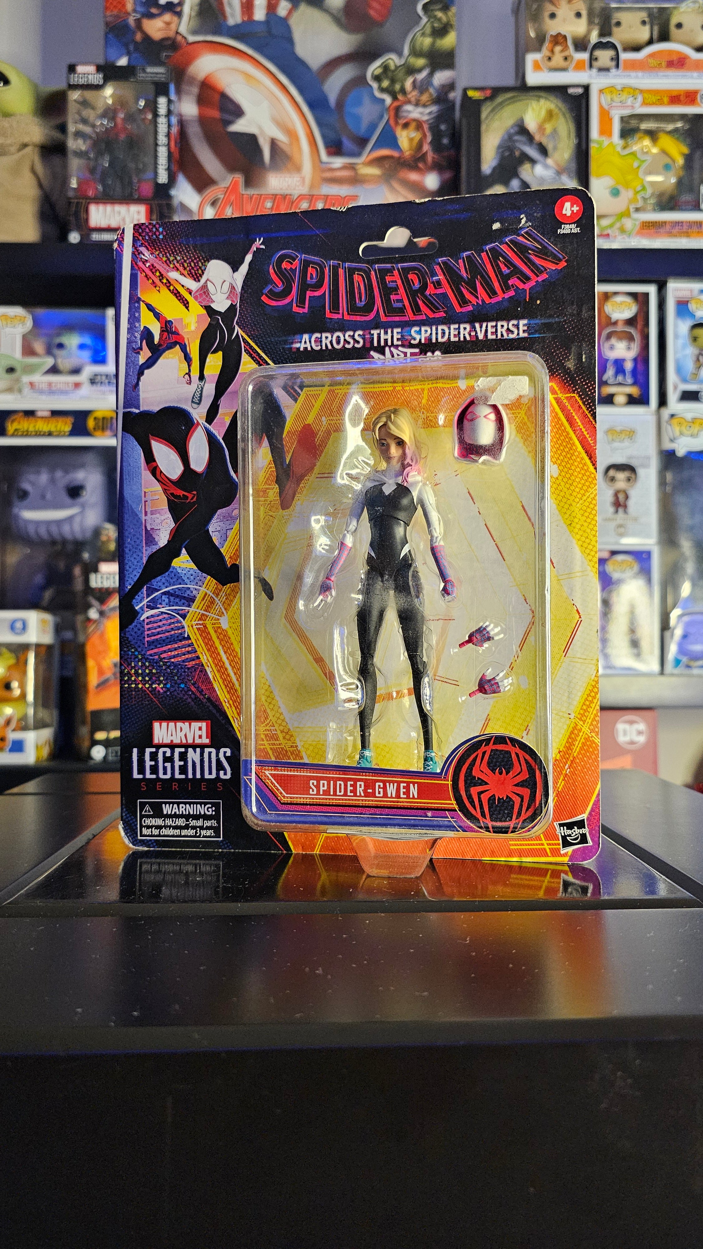 SPIDER GWEN, ACROSS THE SPIDERVERSE PT1, MARVEL LEGENDS