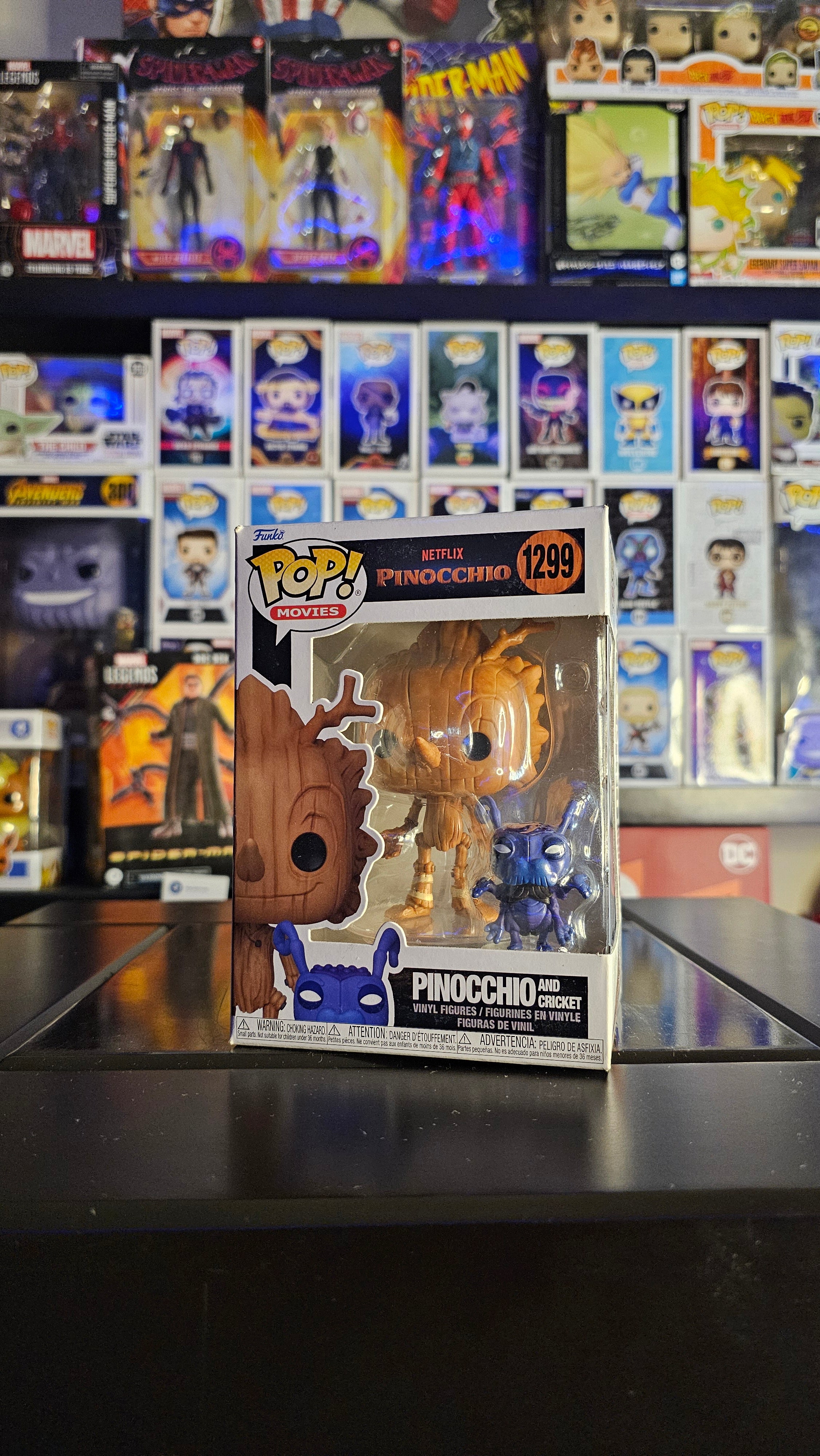 Pinocchio And Cricket Funko Pop #1299