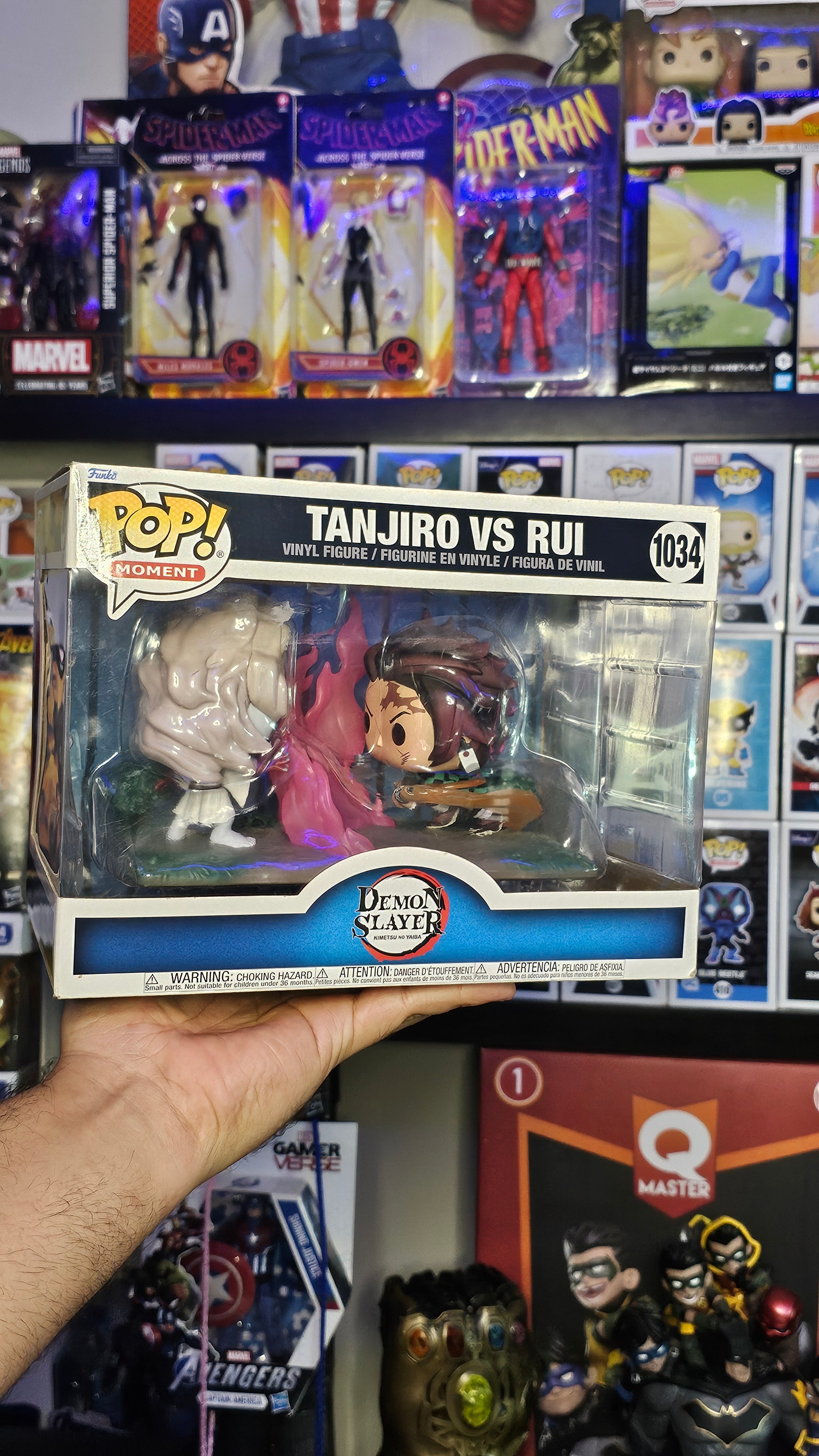 Tanjiro Vs Rui Funko Pop! #1034