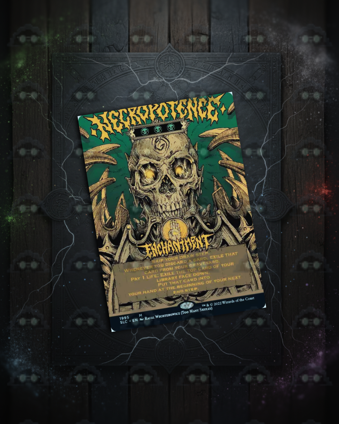NECROPOTENCE, single, no foil (Magic The Gathering)