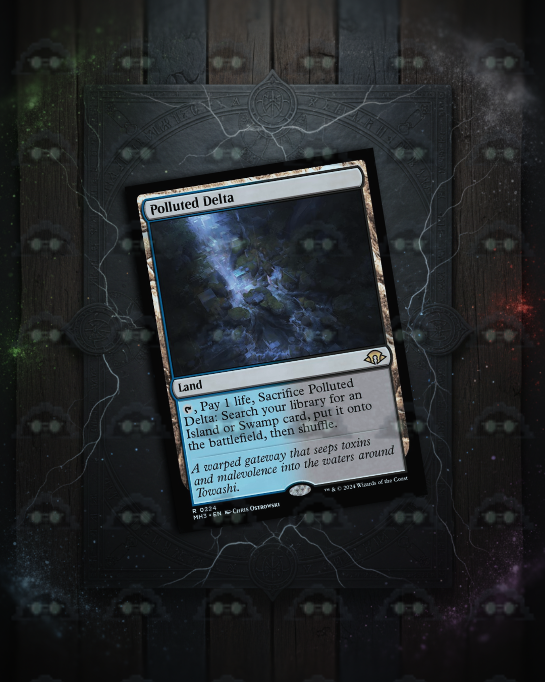 POLLUTED DELTA, single, no foil (Magic The Gathering)