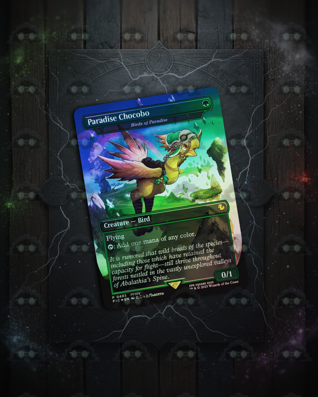 Birds of Paradise (Paradise Chocobo) (Magic The Gathering)