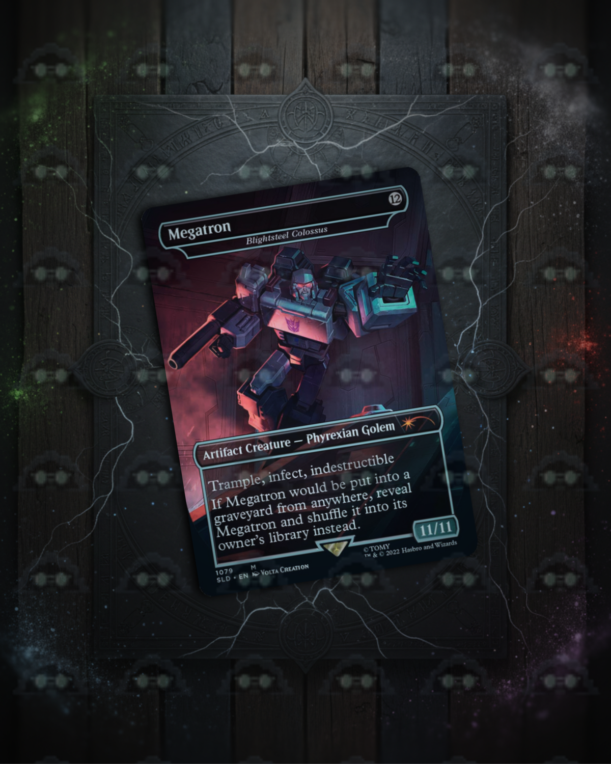 BlightSteel Colossus (Megatron Transformers) (Magic The Gathering)