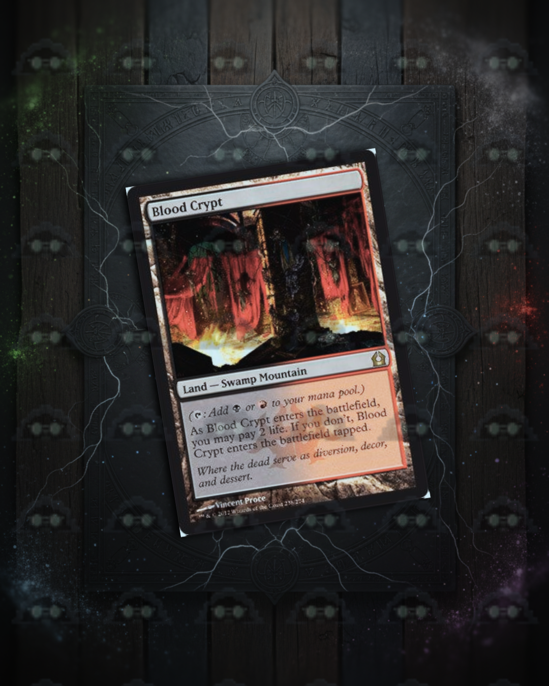 BLOOD CRYPT, single, no foil (Magic The Gathering)