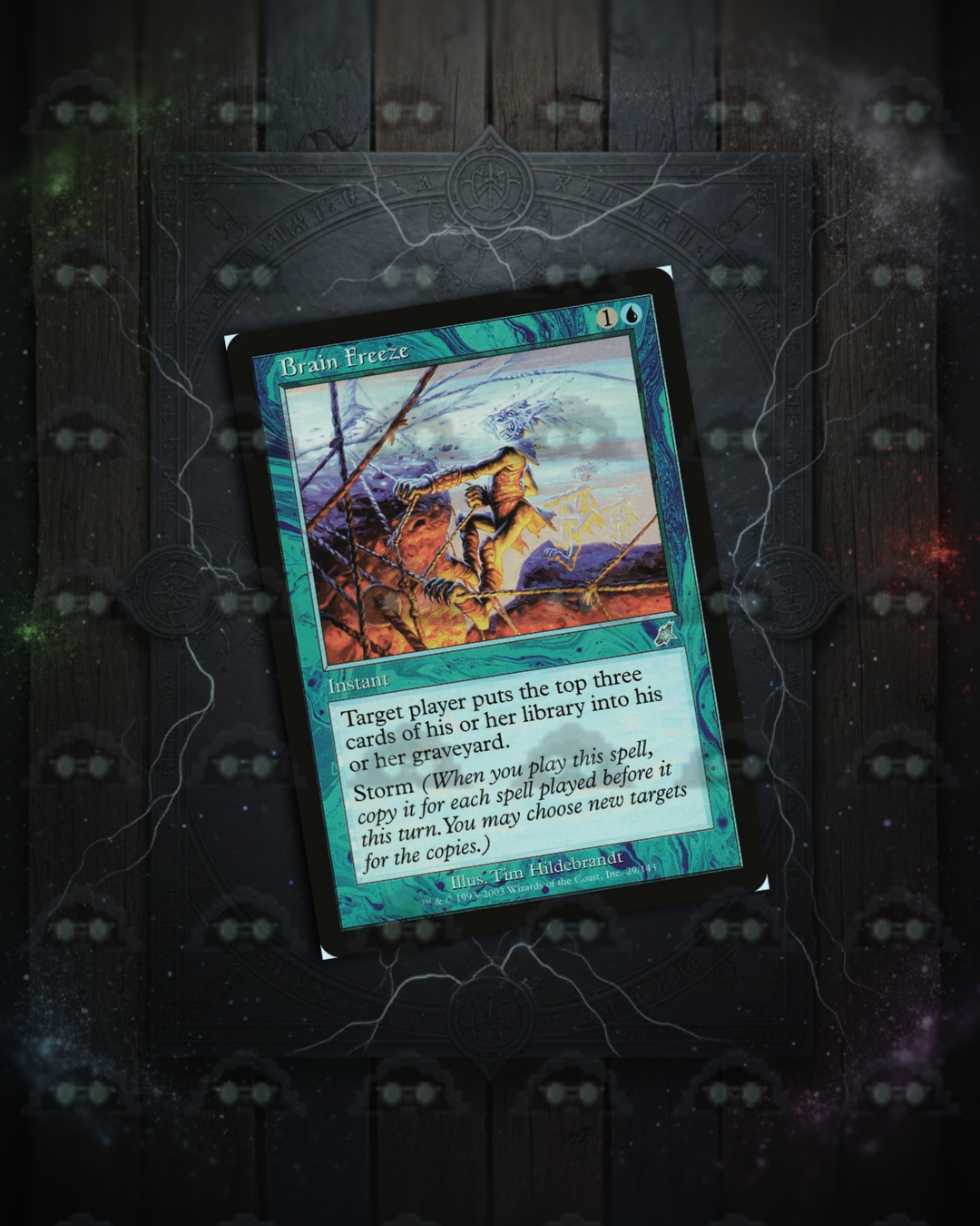 BRAIN FREEZE single, no foil (Magic The Gathering)