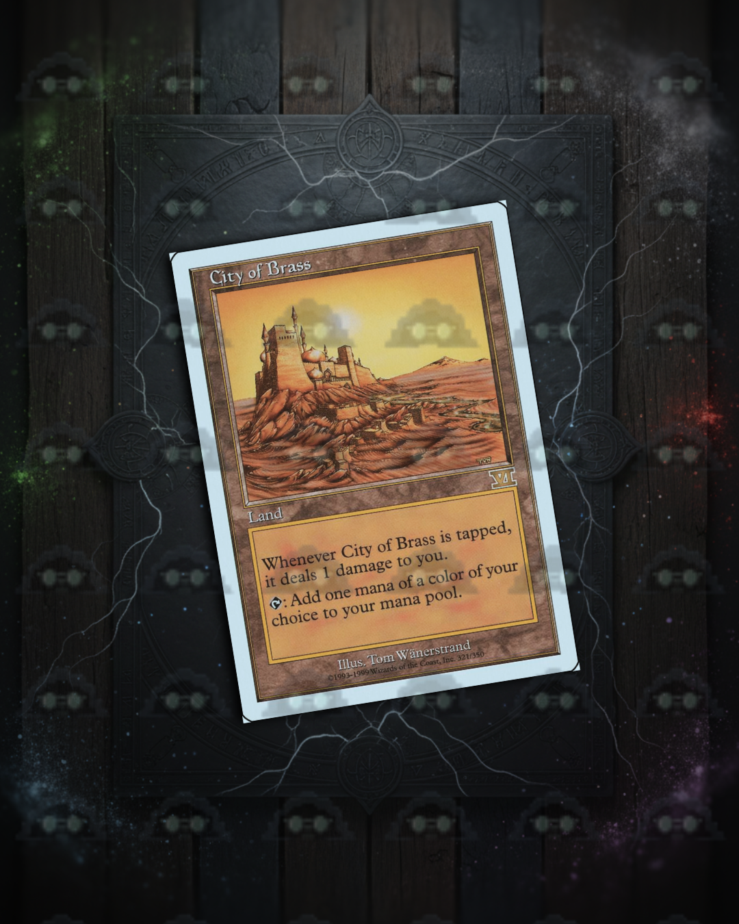 CITY OF BRASS, single, no foil (Magic The Gathering)