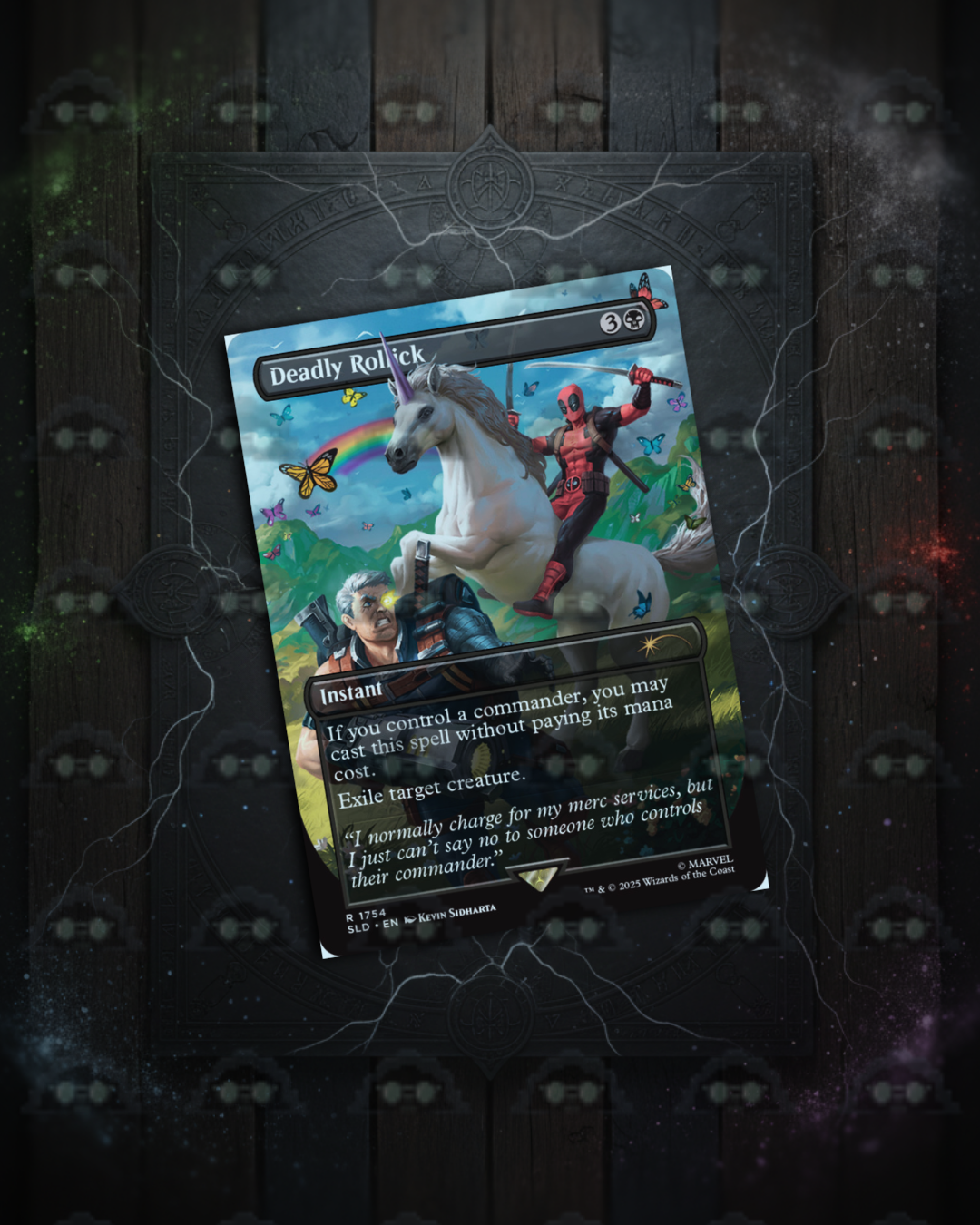 DEADLY ROLLICK MARVEL, single, no foil (Magic The Gathering)