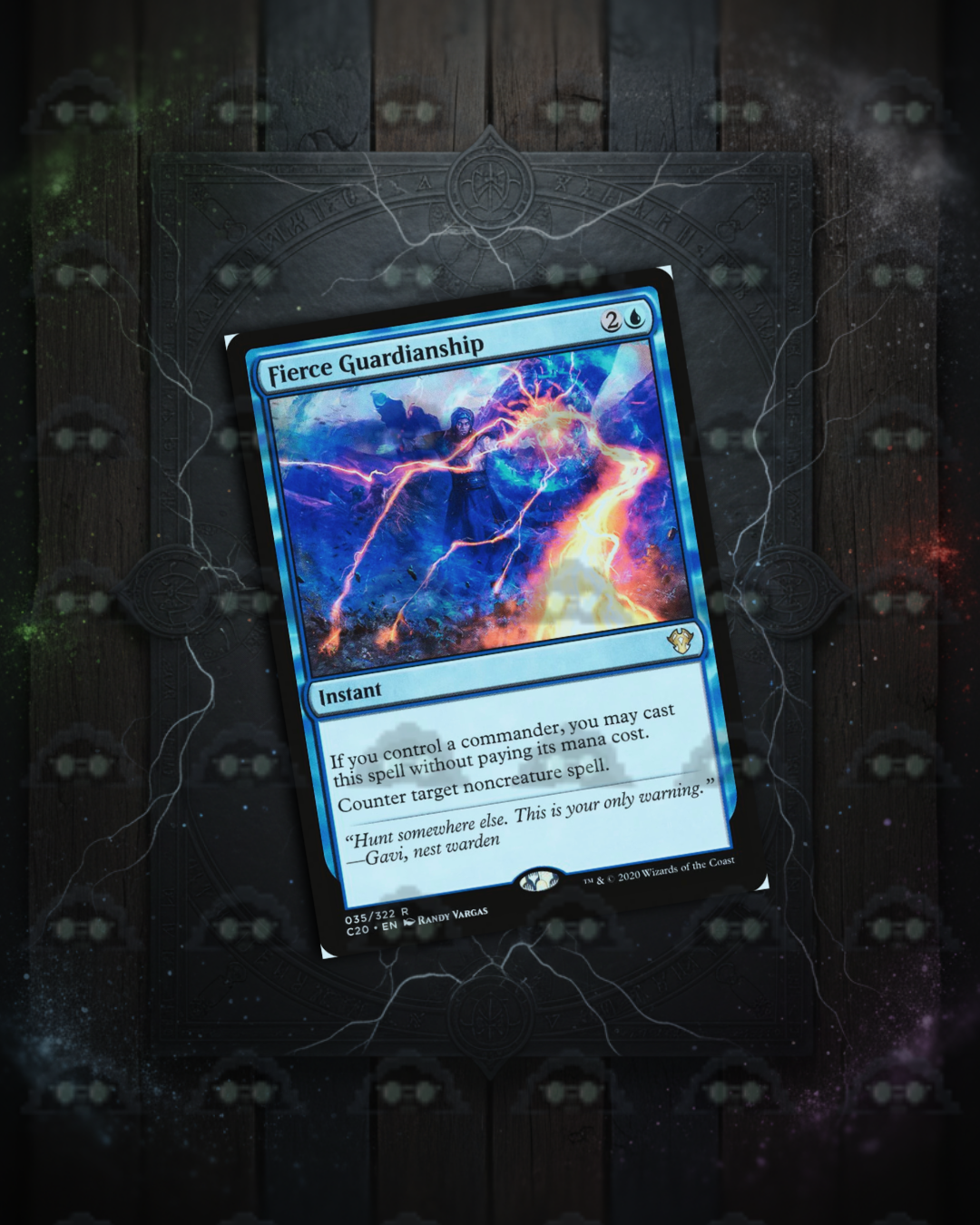 FIERCE GUARDIANSHIP, single, no foil (Magic The Gathering)