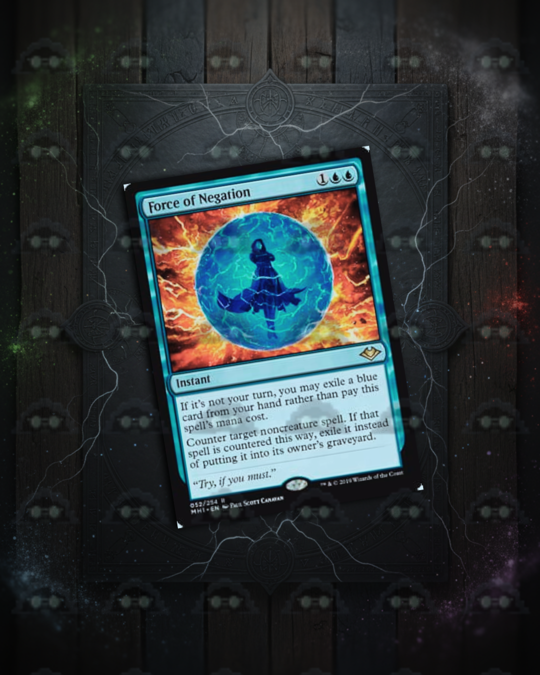 FORCE OF NEGATION, single, no foil (Magic The Gathering)