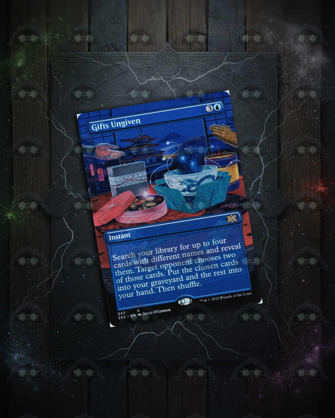 GIFTS UNGIVEN BORDERLESS single no foil (Magic The Gathering)