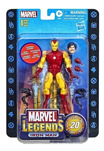 IRON MAN SERIE 1, 20 ANIV, MARVEL LEGENDS