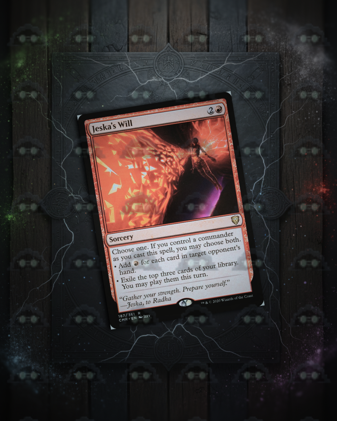 JESKA´S WILL, single ,no foil (Magic The Gathering)