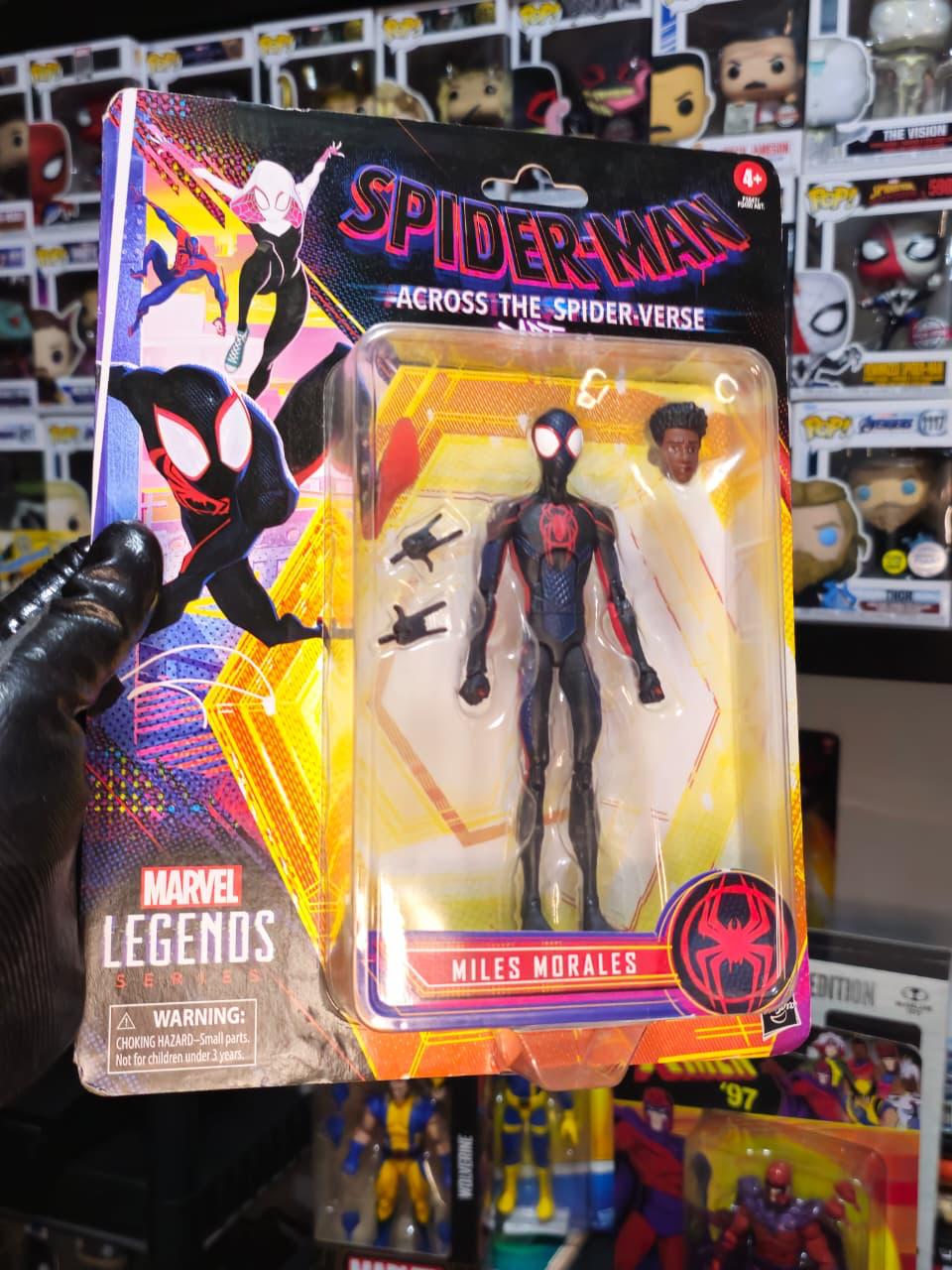 MILES MORALES, ACROSS THE SPIDERVERSE PT1, MARVEL LEGENDS