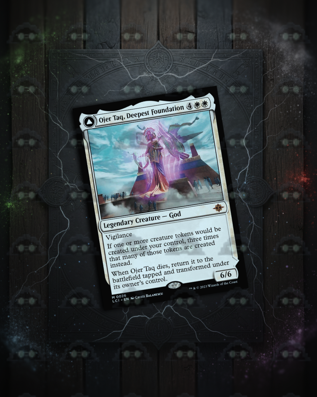 OJER TAQ DEEPEST FOUNDATION, single, no foil (Magic The Gathering)