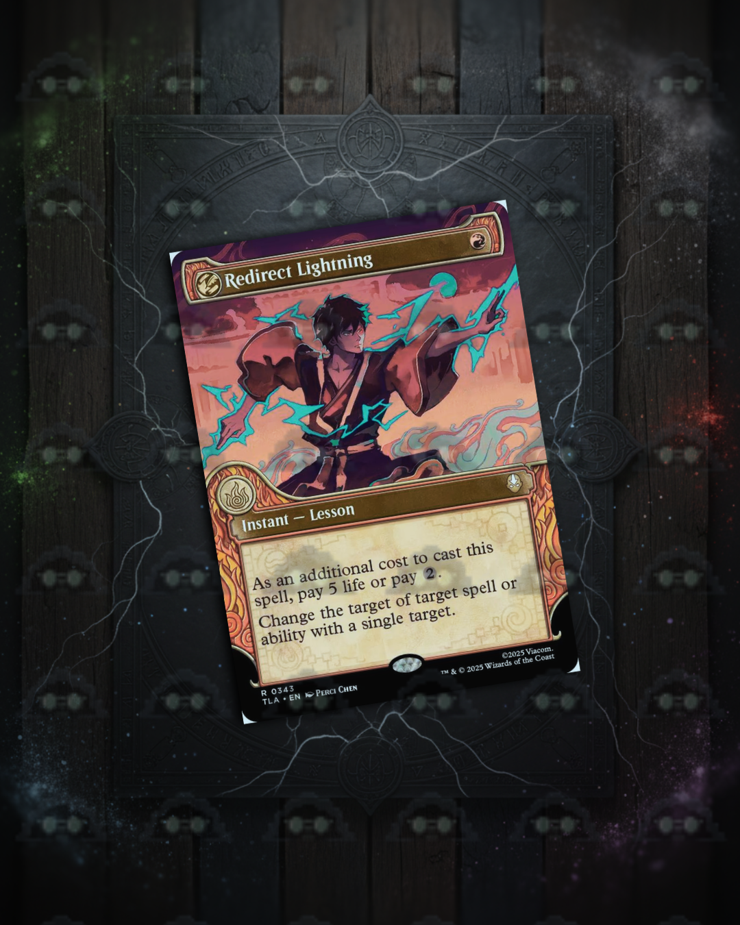 REDIRECT LIGHTNING SHOWCASE, single, no foil (Magic The Gathering)