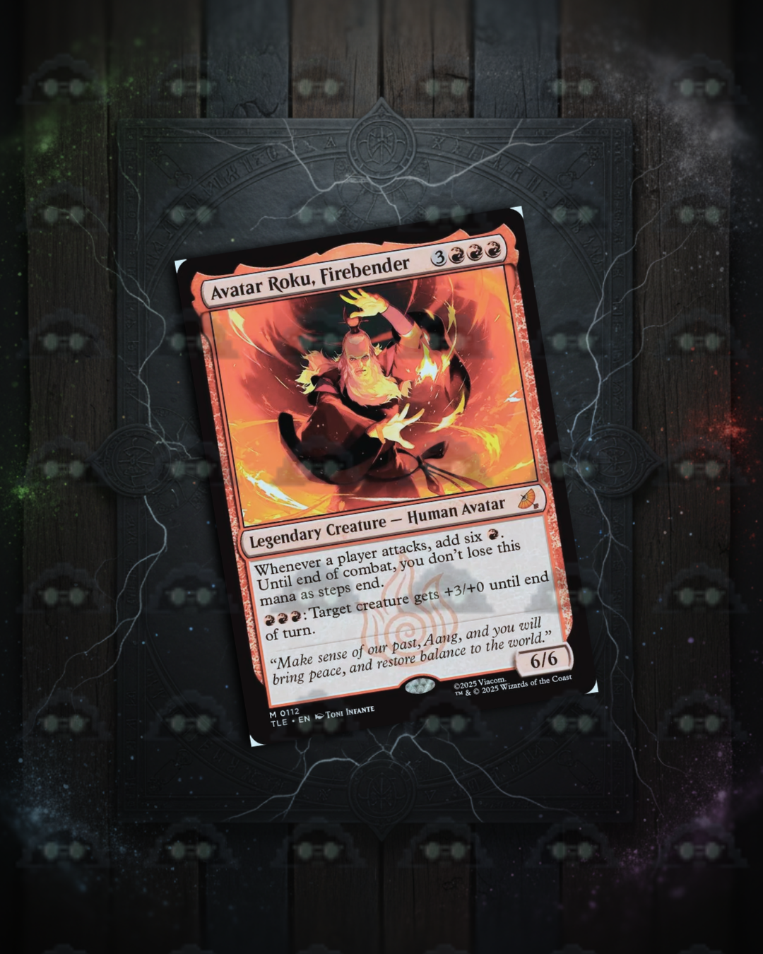 AVATAR ROKU FIREBENDER, single, no foil (Magic The Gathering)