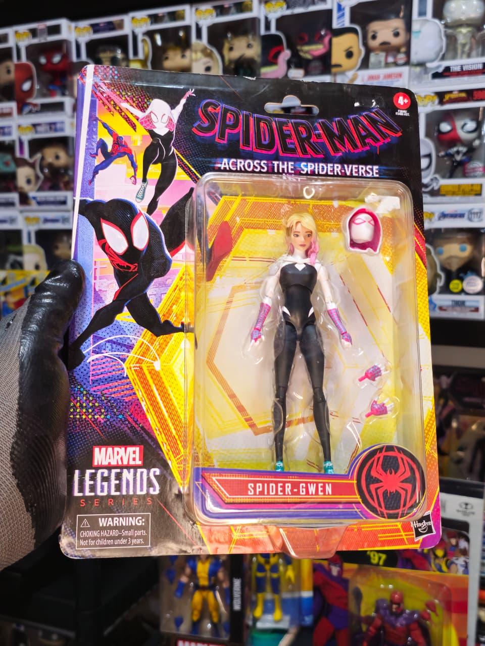 SPIDER GWEN, ACROSS THE SPIDERVERSE PT1, MARVEL LEGENDS