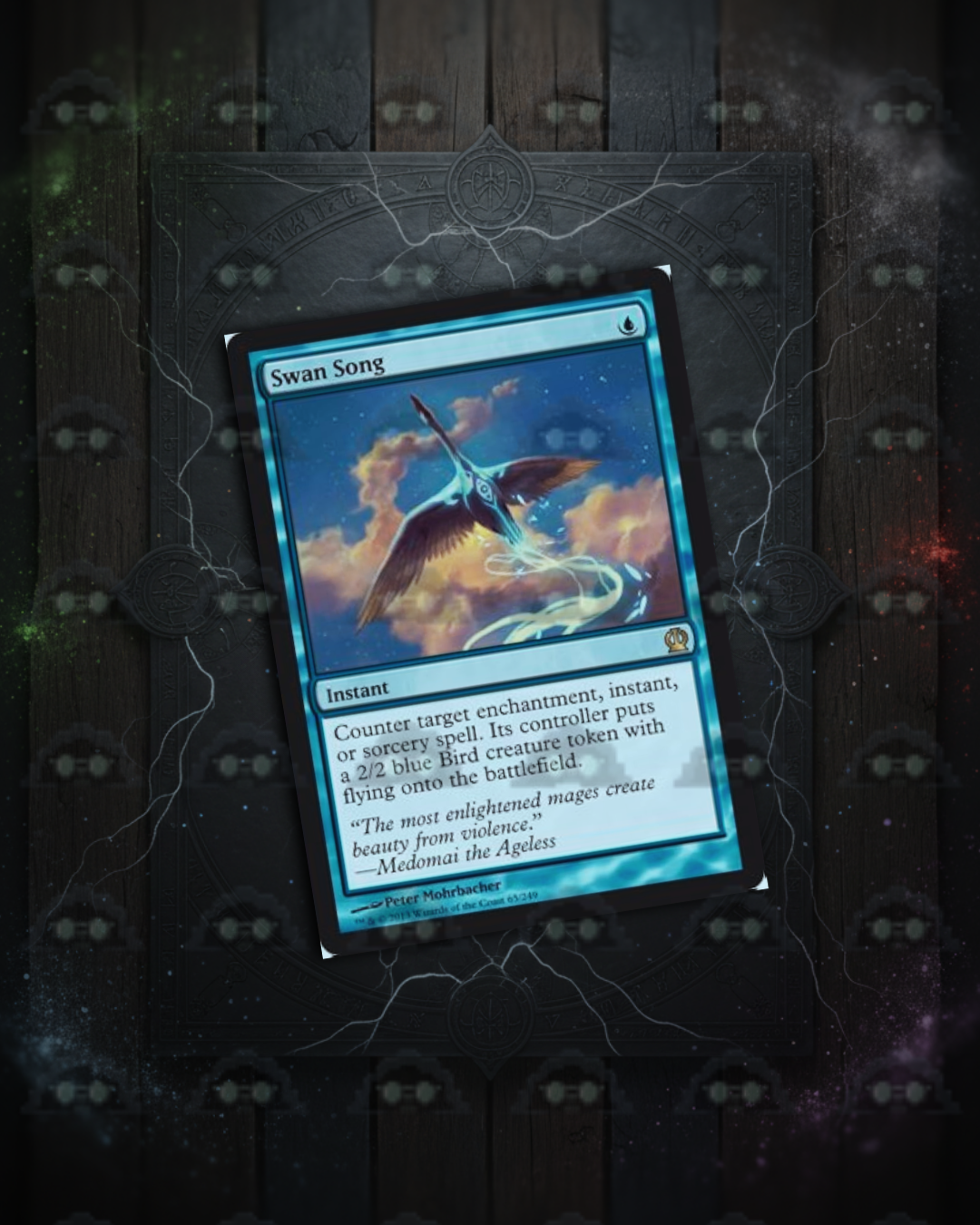 SWAN SONG, single, no foil (Magic The Gathering)