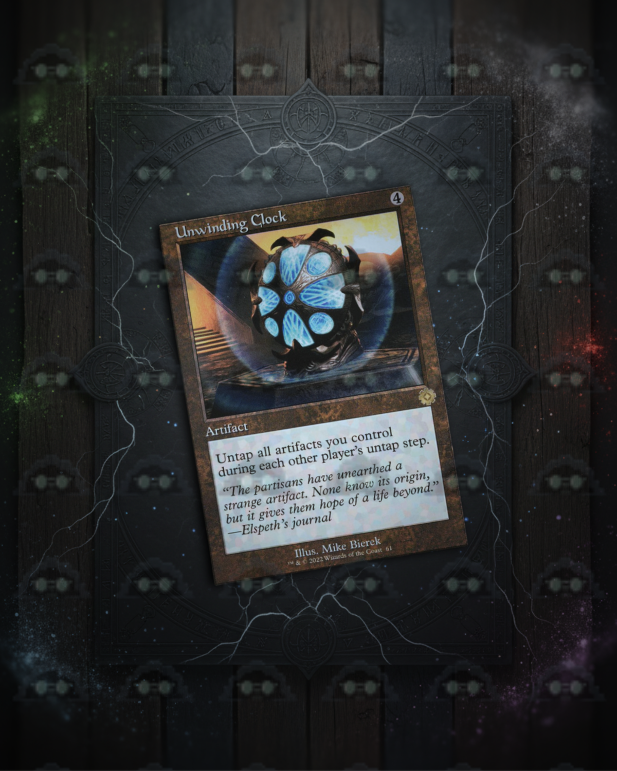 Unwinding Clock Retro (Japonés) (magic The Gathering)