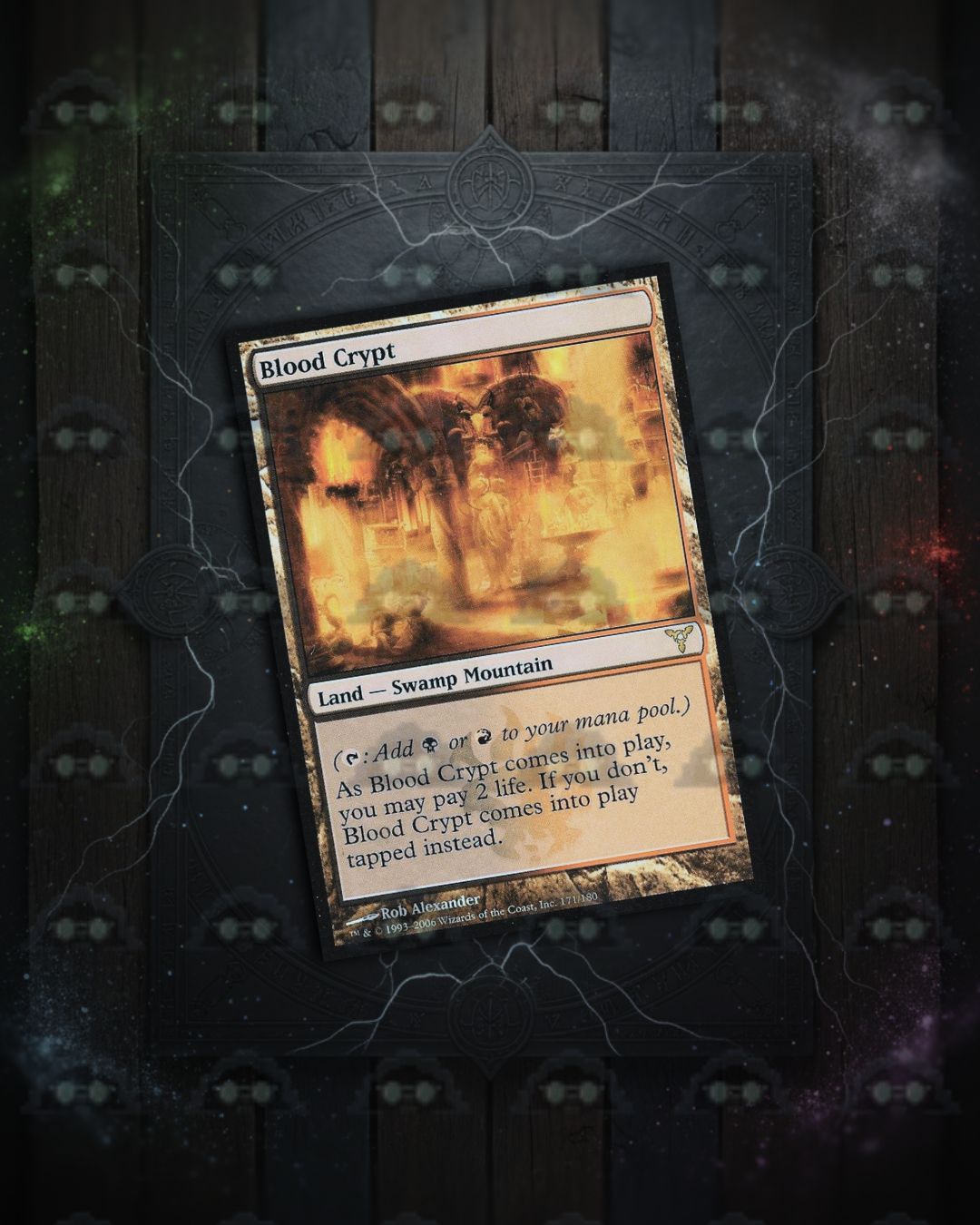 BLOOD CRYPT, single, no foil (Magic The Gathering)